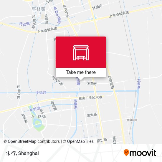 朱行 map