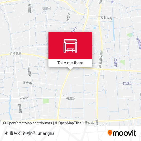 外青松公路横泾 map