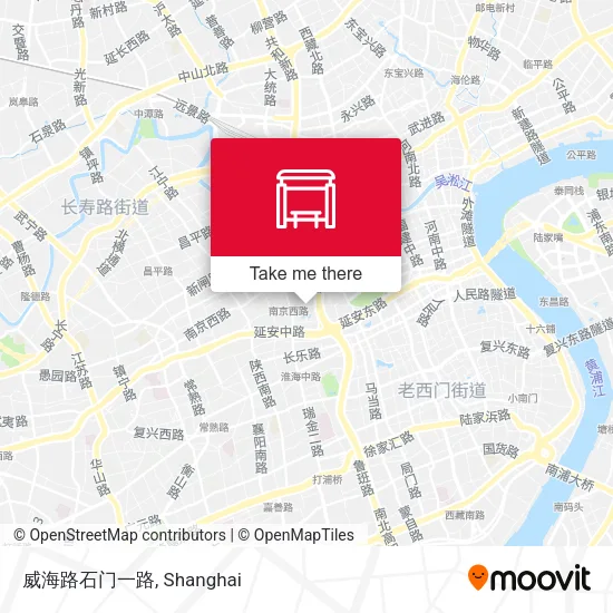 威海路石门一路 map