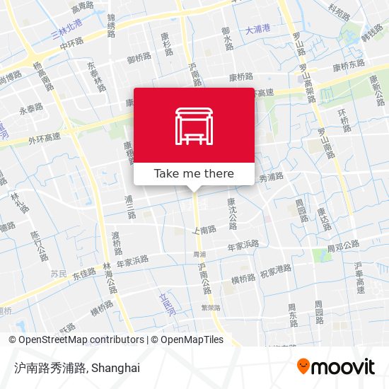 沪南路秀浦路 map