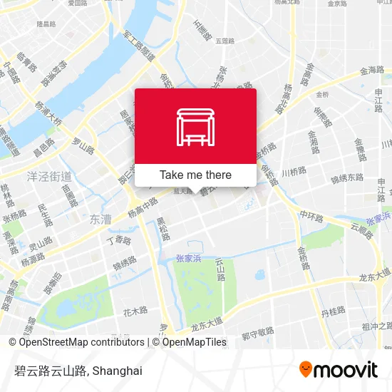 碧云路云山路 map
