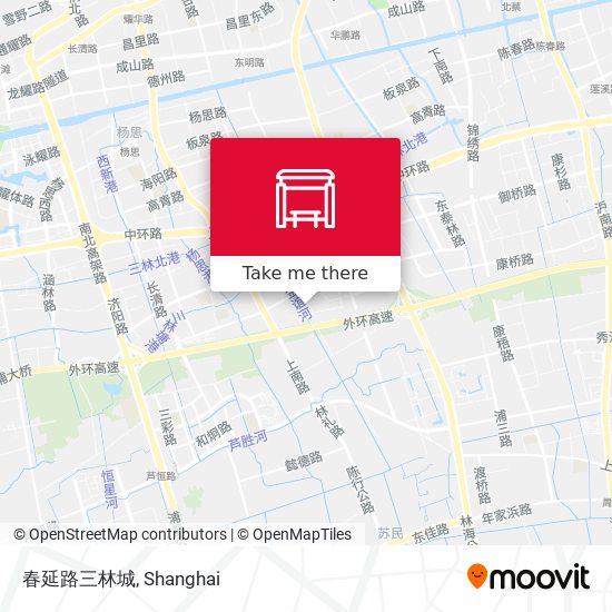 春延路三林城 map