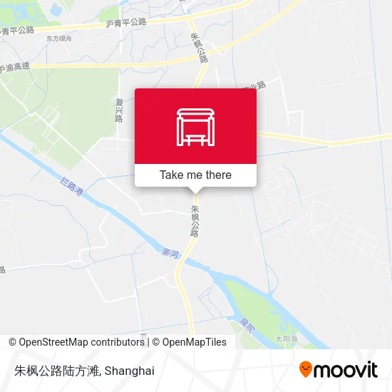朱枫公路陆方滩 map