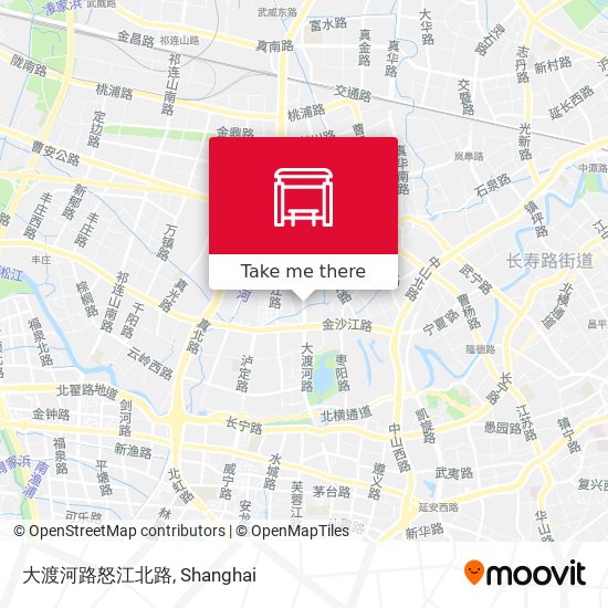 大渡河路怒江北路 map