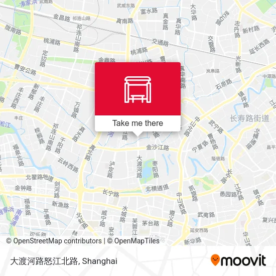 大渡河路怒江北路 map