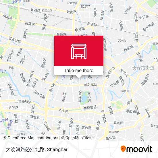 大渡河路怒江北路 map