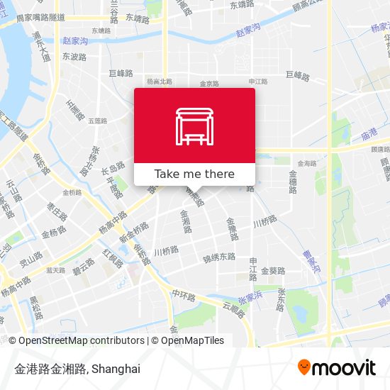 金港路金湘路 map