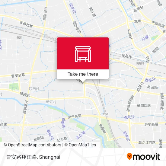 曹安路翔江路 map