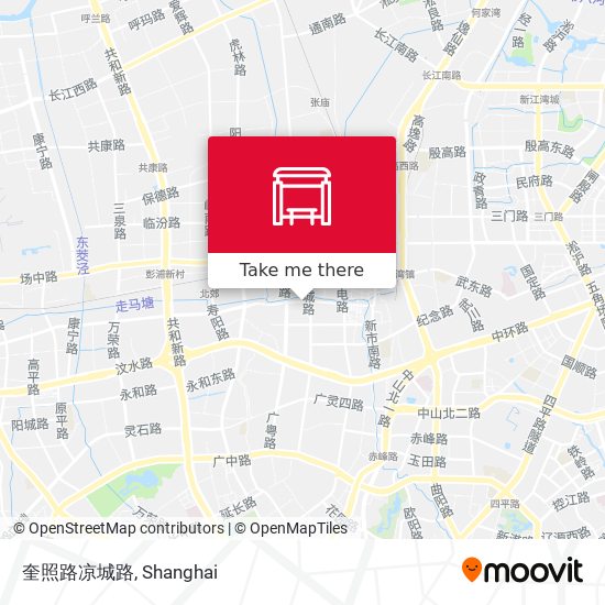 奎照路凉城路 map