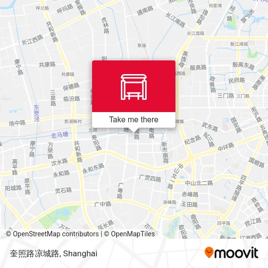 奎照路凉城路 map