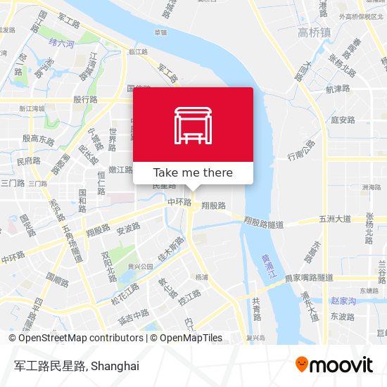 军工路民星路 map