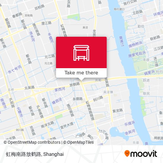 虹梅南路放鹤路 map