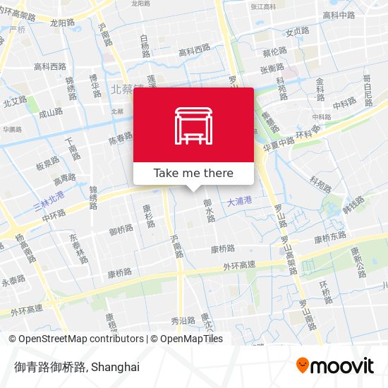 御青路御桥路 map