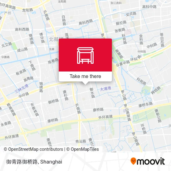 御青路御桥路 map