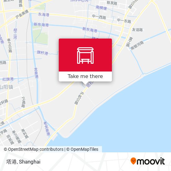 塔港 map