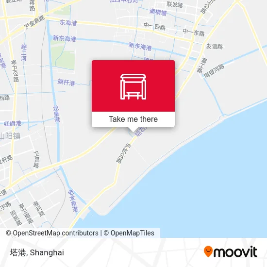 塔港 map