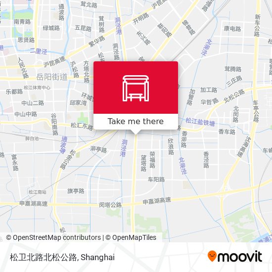 松卫北路北松公路 map