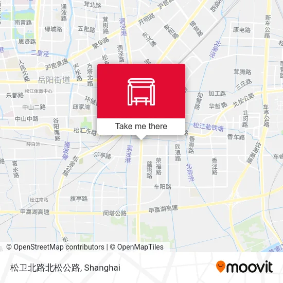 松卫北路北松公路 map