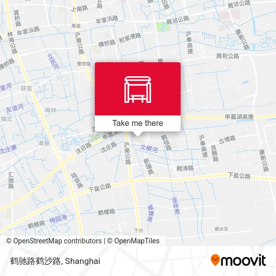 鹤驰路鹤沙路 map