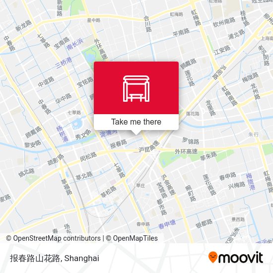 报春路山花路 map