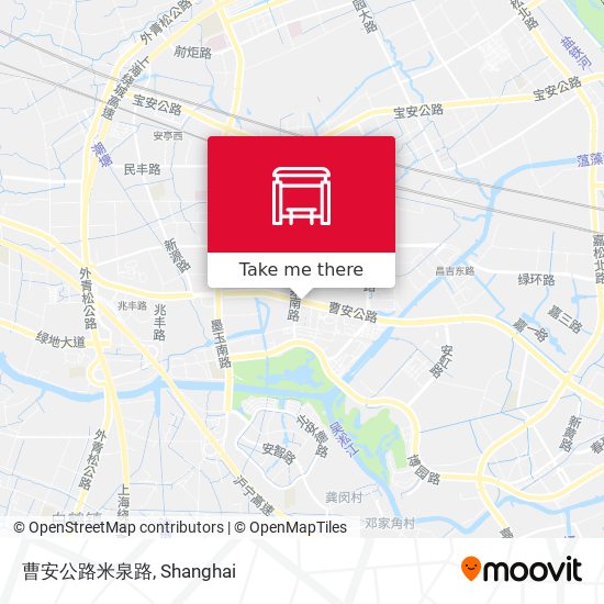 曹安公路米泉路 map