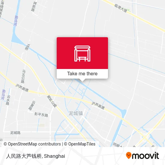 人民路大芦钱桥 map