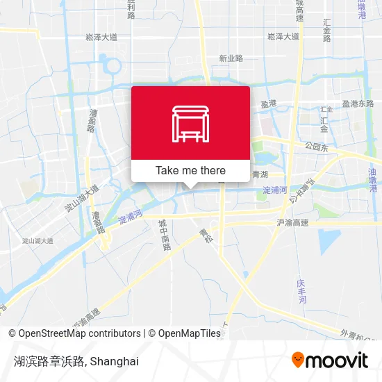 湖滨路章浜路 map