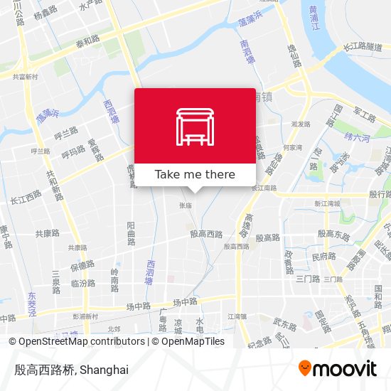 殷高西路桥 map
