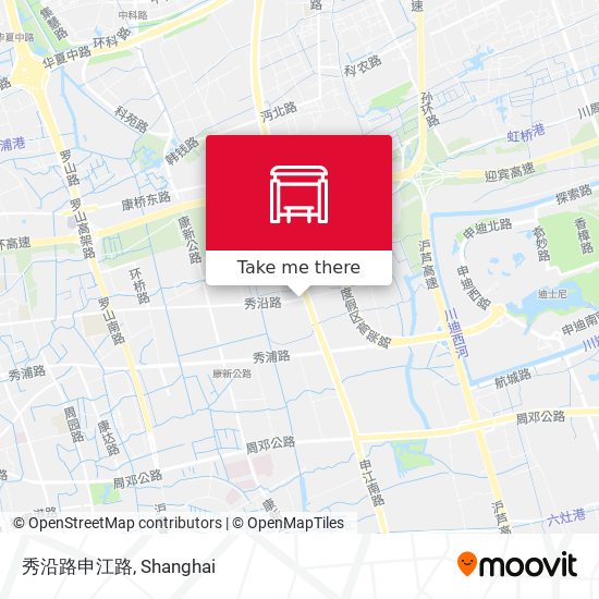 秀沿路申江路 map