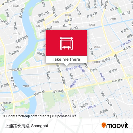 上浦路长清路 map