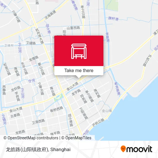 龙皓路(山阳镇政府) map