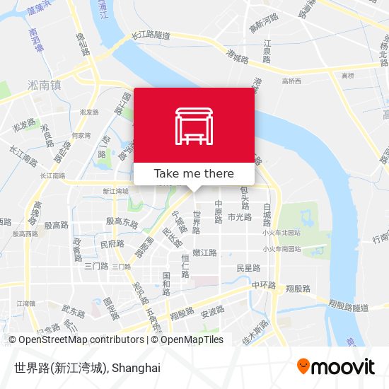 世界路(新江湾城) map