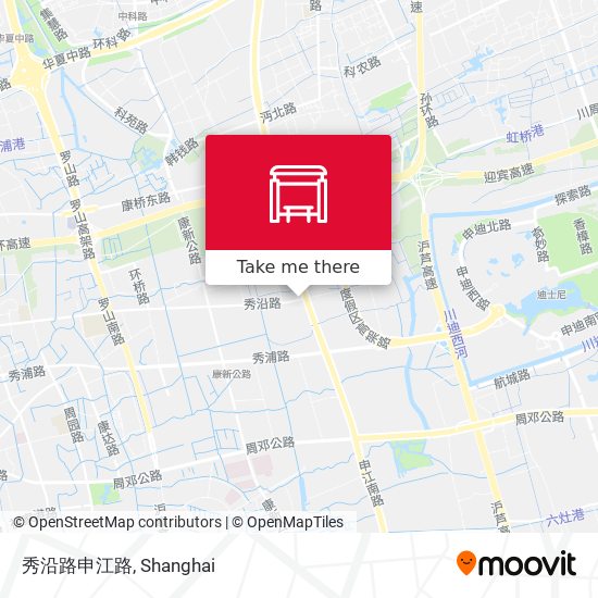 秀沿路申江路 map