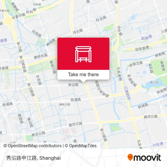 秀沿路申江路 map