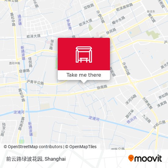 前云路绿波花园 map