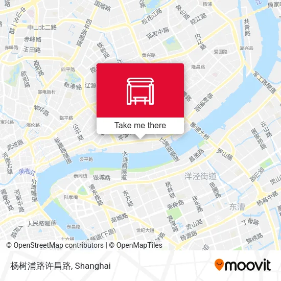 杨树浦路许昌路 map