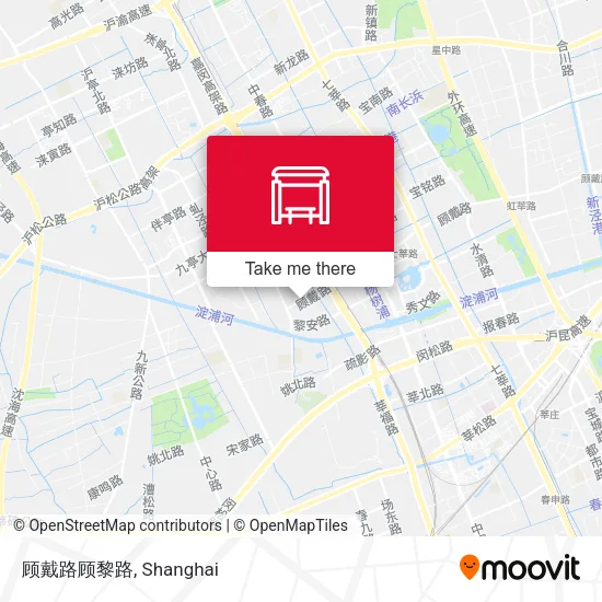 顾戴路顾黎路 map