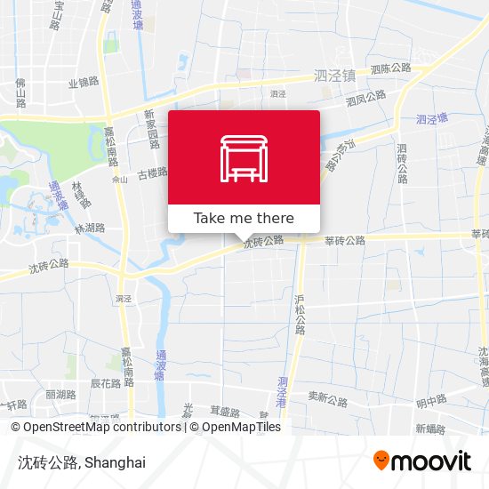 沈砖公路 map