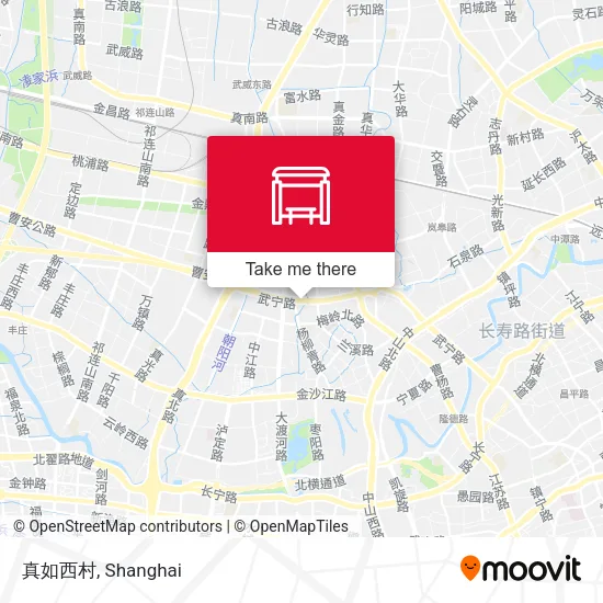 真如西村 map