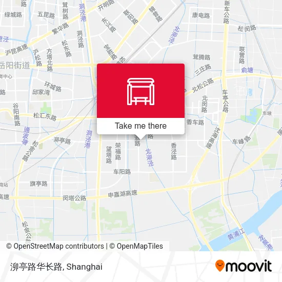 泖亭路华长路 map