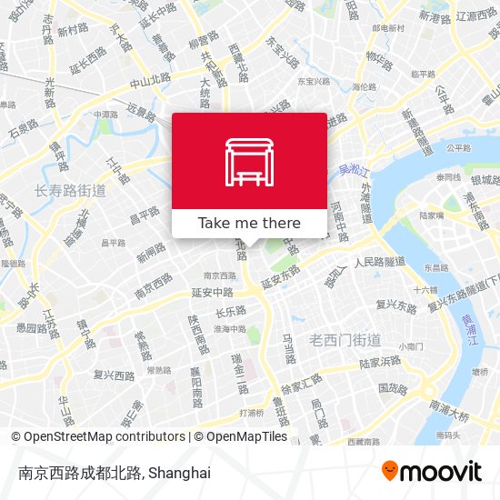 南京西路成都北路 map