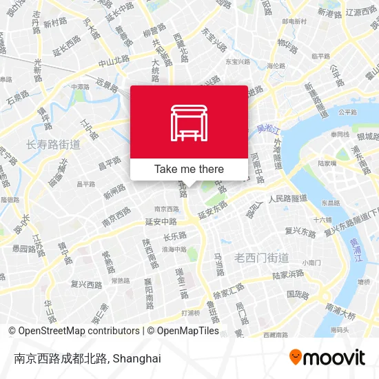 南京西路成都北路 map