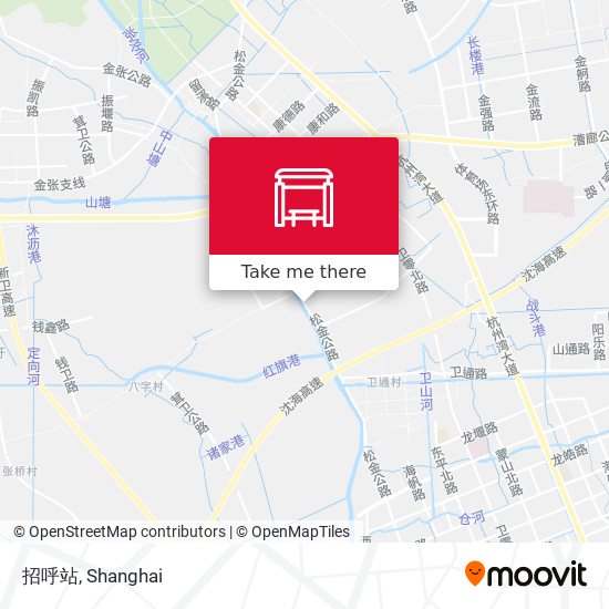 招呼站 map