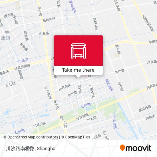 川沙路南桥路 map