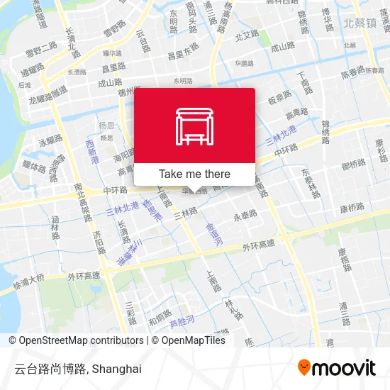 云台路尚博路 map