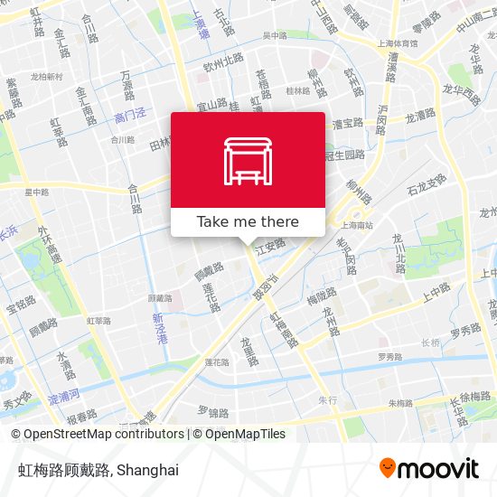 虹梅路顾戴路 map