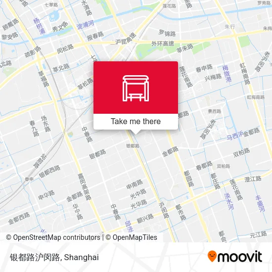 银都路沪闵路 map