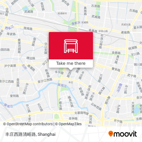 丰庄西路清峪路 map