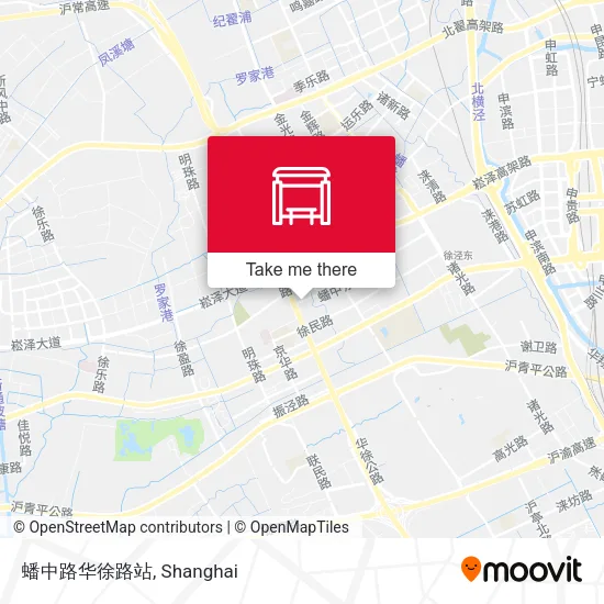 蟠中路华徐路站 map