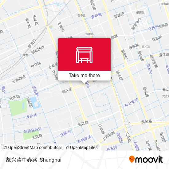 颛兴路中春路 map